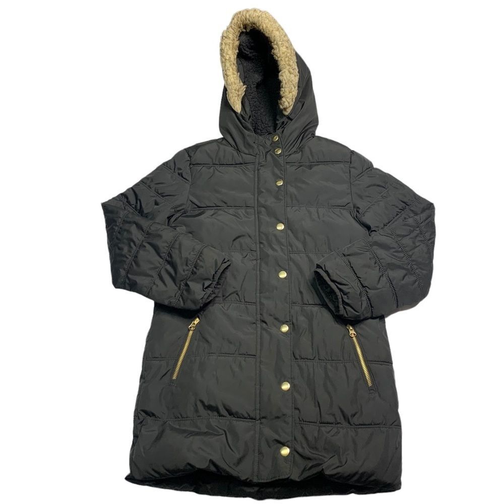 Old Navy Frost Free Mid Length Hooded Puffer Jacket Medium